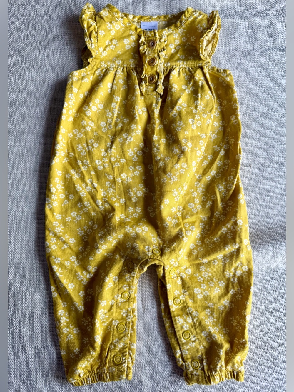 Carters Girls Floral Romper